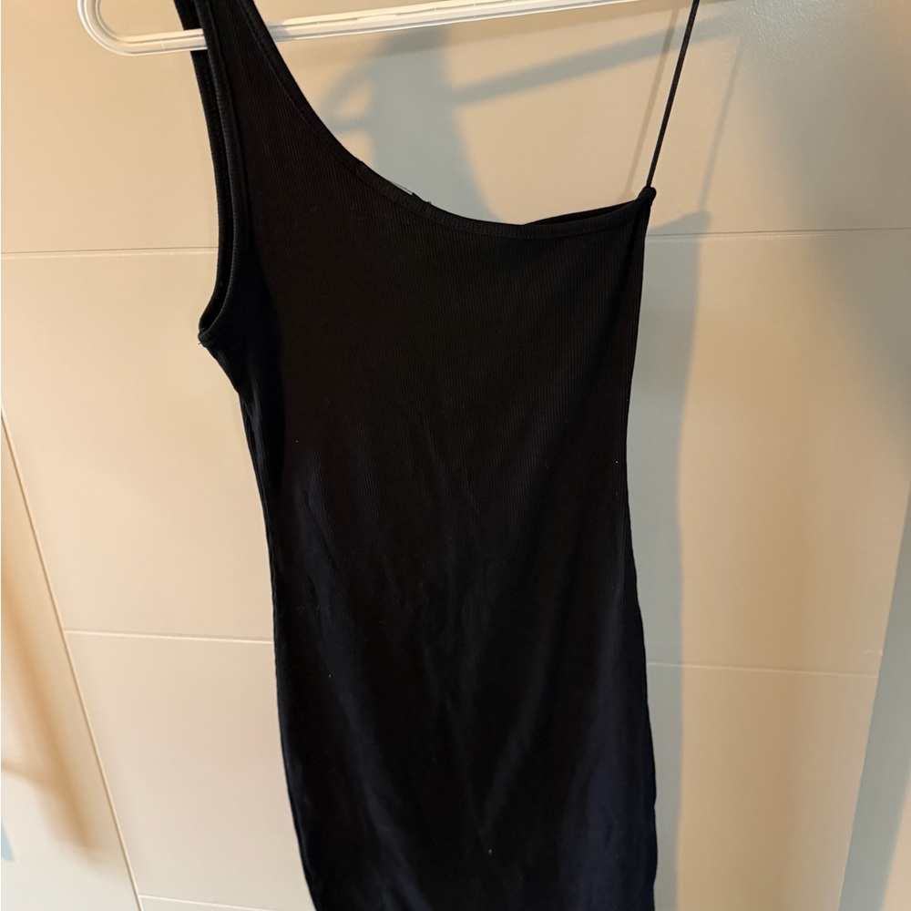 Urban Planet Black One Shoulder Dress